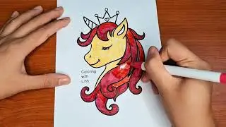 👑🦄 Unicorn Marker Magic | Episode 16 | Princess of the Pastel Kingdom! ✨🎨