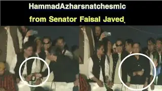 Hammad Azhar snatches mic from Senator Faisal Javed| #imrankhan #shorts