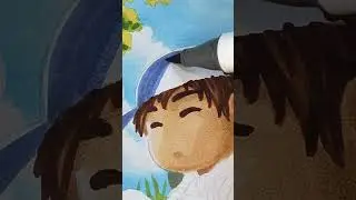 Harvest Moon 🐮​ Alcohol Marker #alcoholmarkers #nintendo #harvestmoon #art #painting #games #fanart