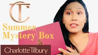Charlotte Tilbury's Beauty Secrets Mystery Box | Unboxing Summer| 10 Full Size Products