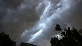 Heavy Rains In Navi Mumbai 4K Stock Footage