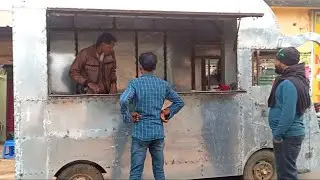 Food truck manufacturing #foodcart #foodstall #foodtruck #foodvan #creative #electriccar