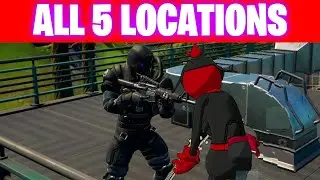 Where to Find IO Guards in fortnite Season 8 - Best Spot For IO GUARDS locations in fortnite