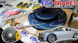 EBC-BRAKES Bremsenupgrade passend f&uuml;r BMW E46 330Ci | Yellowstuff Bremsbel&auml;ge + Scheibe RABATTCODE💶
