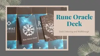 The Rune Oracle Deck by Northern Mint - Deck Unboxing and Walkthrough