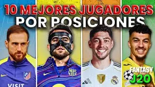 TOP 10 MEJORES JUGADORES POR POSICIONES PARA J20 - LALIGA 25/26 - PLYONTV10 - LALIGA FANTASY