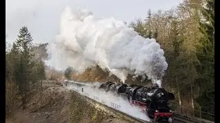 Reichlich Dampf zwischen Pegnitz, Saale und Zschopau - Große IGE Deutschlandrundfahrt 2017