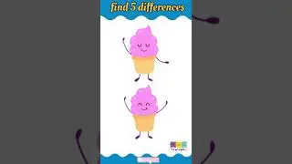 find 5 differences game ##findthedifference #shorts
