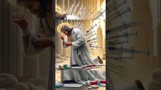 The  jesus and injection  #jesus #jesuschrist #god #godfather #davil #viral #shorts #king #marvel