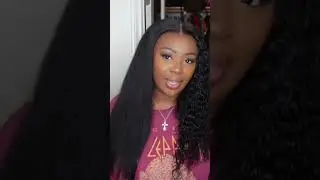 Kinky or Curly ? 1 wig 2 looks HD Lace Wig & Clean Hairline ft.Rpghair #wigtutorial #rpghair #short
