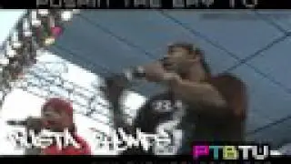 BUSTA RHYMES PTBTV Performance (RAW woo hah FLIPMODE dangerous LIVE gimme more LA)
