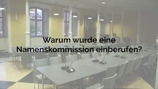 Ernst Moritz Arndt | Einberufung der Namenskommission
