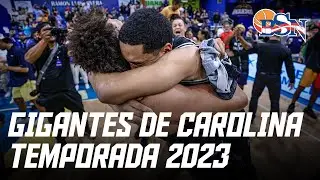 ¡La Temporada 2023 de los Gigantes de Carolina! - BSN2023