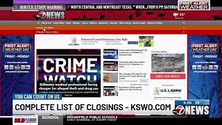 Comanche County Courthouse temporarily shuts down due to weather