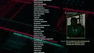 Cyberpunk 2077 -  Full Base Game Credits (plus Reed Cameo)