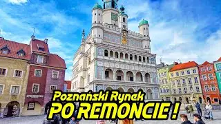 Remont Rynku w Poznaniu | Stary Rynek oddany do użytku ! | Stan na 26.03.2024