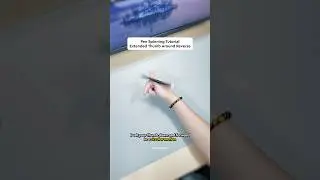 EXTENDED THUMB AROUND REVERSE Pen Spinning Tutorial 👍