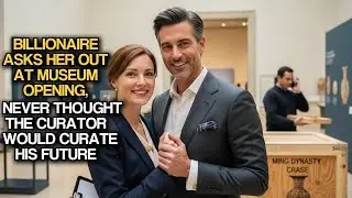 Billionaire Asks Her Out At Museum Opening, Never Thought The Curator Would Curate His Future