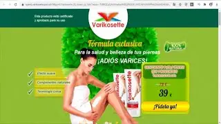 Varikosette (Spain) -  refresh and revive tired legs, quickly removing discomfort