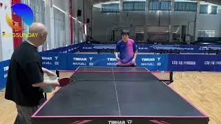Coach Chen 27 - Improve backhand topspin for beginners