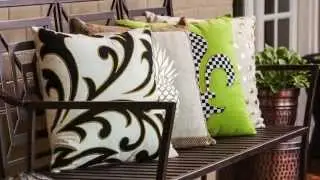 Outdoor Pillows from New Creative by Evergreen