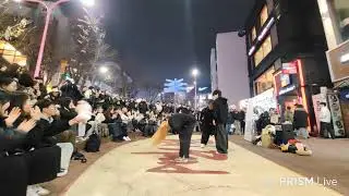 Live(Side/Back) 20260116 5hopzz🥰#오합지졸 HongDae#홍대 Busking#버스킹 SnowHorse#눈말