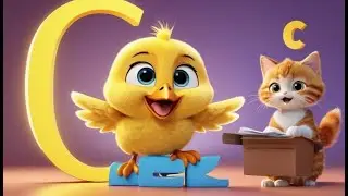 Seven Baby Chicks Say A to Z | ABC Song for Kids | Learn Alphabet with Baby Chicks