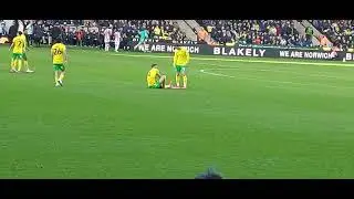 Lewis Baker goal 45+2 min for Stoke City v Norwich City 22/2/25 Championship Fans view from stands