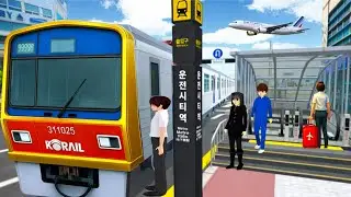 3D Driving Class 🚆 Metro Train Station Driving Gameplay | Realistic City Transpot 