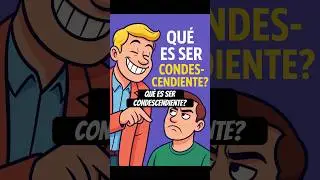 &iquest;Qu&eacute; significa ser condescendiente? La palabra que todos usan mal #sabiasque #datocurioso