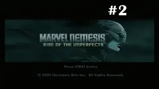 Let's Play Marvel Nemesis: Rise of the Imperfects (PS2) #2 - Elektra