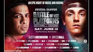 YOUTUBERS VS TIKTOKERS (Bryce Hall vs Austin Mcbroom) LIVE NOW!!!