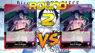 (OP13)🔴🟣Gol D. Roger vs 🔴🟣Gol D. Roger (Round 2- Local Tournament OP13) // One Piece TCG