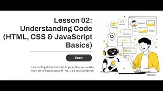 🧠 Lesson 2 &mdash; Understanding AI-Generated Code (HTML, CSS & JavaScript Basics)