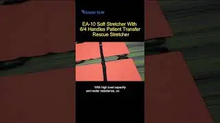 Soft Roll Stretcher | Tactical Soft Stretcher with 4/6/Customized Handles and Portable Handbag
