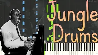 James P. Johnson - Jungle Drums 1945 (Classic Jazz Piano Synthesia)