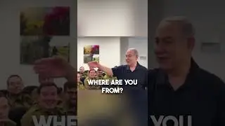 Премьер-министр Нетаньяху допрашивает новобранцев Армии обороны Израиля из числа ультраортодоксов