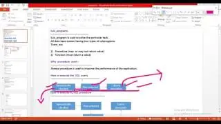 what is procedure in pl/sql
