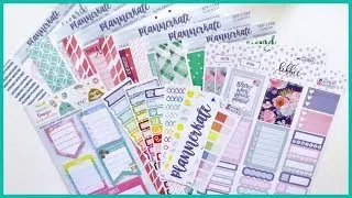 Planner Kate + Libbie and Co - Etsy Sticker Haul | Romina Vasquez