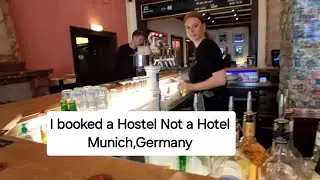 I booked a hostel, Not Hotel, in Munich,Germany #travelvlog #germany