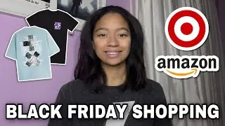 ШОПИНГ В ЧЁРНУЮ ПЯТНИЦУ 2025 *ОНЛАЙН* | Target, Amazon и товары Artist Merch