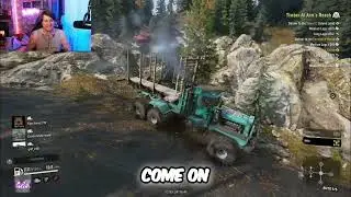 Trucker STUCK! Can't move forward! #gaming #trucksimulator #shorts