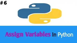 #6 Assign Variables| How to assign multiple variables in python