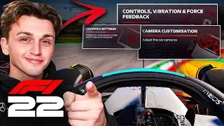 My Final Settings on F1 22 👋