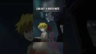 Lisa got a death note