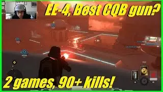 Star Wars Battlefront - Is the new EE-4 the best CQB gun now? | 90+ kills! 2 games (Sabotage)