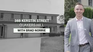 38B Kerstin Street, Quakers Hill - with Brad Norrie from First National North Western