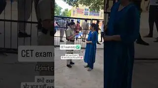 Haryana 🚨CET exam duty ✅️ #amitkiankita #motivation #success #haryanacet #hssc #cet #cet2025 #yt #1m