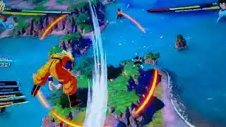El mejor combo z de Goku super saiyajin 