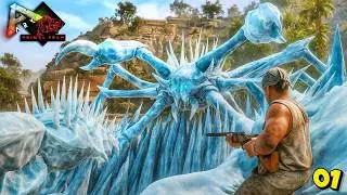 Day 1 in Ark & The TERMINATOR GIGA Ruined Everything 😭 ARK SAD LIFE 😭 ARK Primal Chaos & Nemesis #1